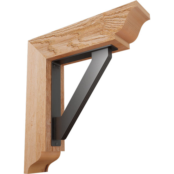 Ekena Millwork BKTI0404X18X20RC1TTR07