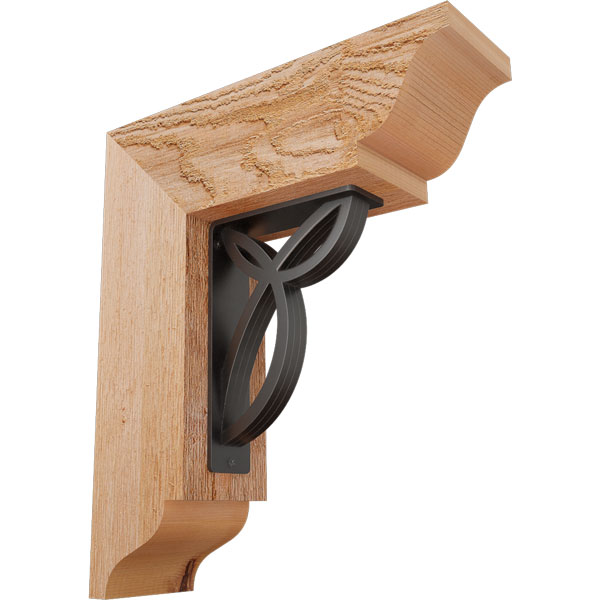 Ekena Millwork BKTI0404X14X16RC1TVE05