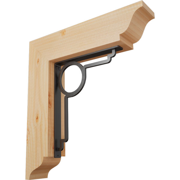 Ekena Millwork BKTI0404X18X20SF1SMA03