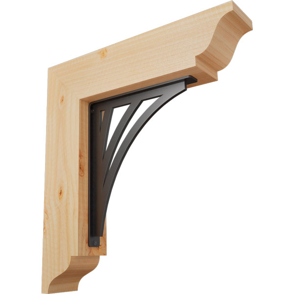 Ekena Millwork BKTI0404X18X20SF1SNE03