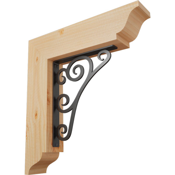 Ekena Millwork BKTI0404X18X20SF1STN03