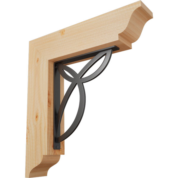Ekena Millwork BKTI0404X18X20SF1SVE03