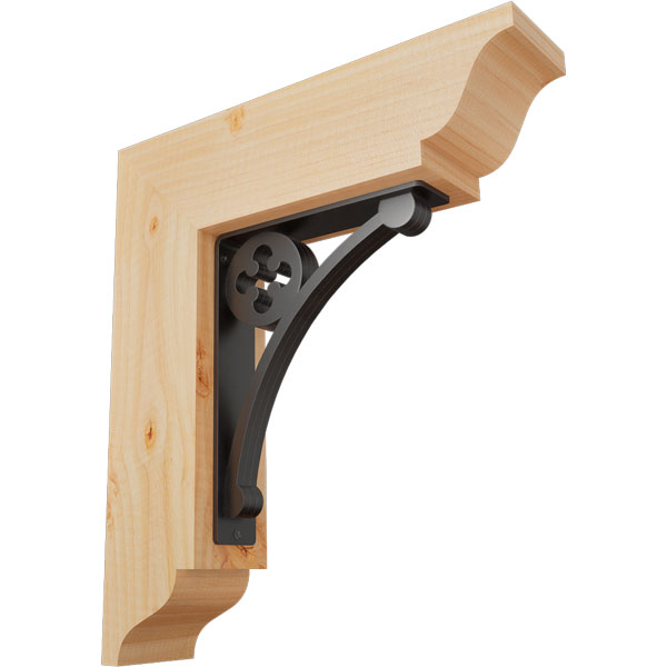 Ekena Millwork BKTI0404X16X18SF1TCR06