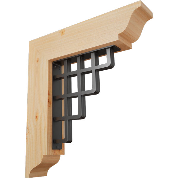 Ekena Millwork BKTI0404X18X20SF1TDI07
