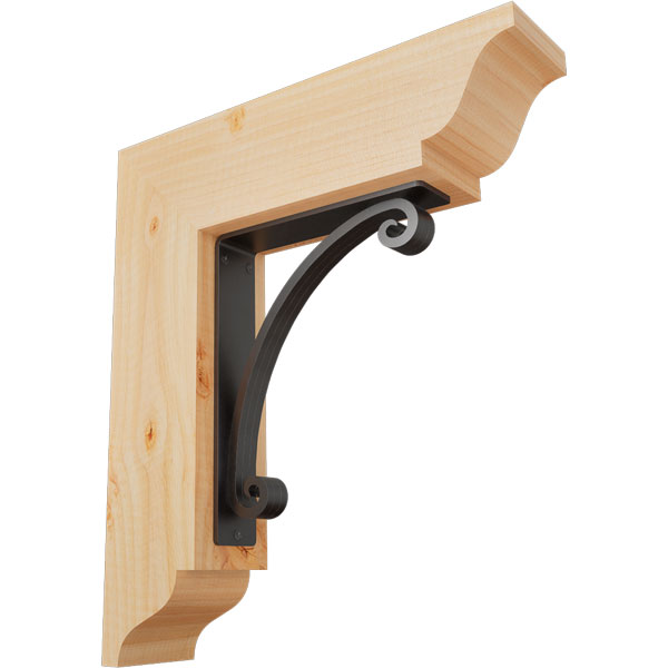 Ekena Millwork BKTI0404X16X18SF1TLE06