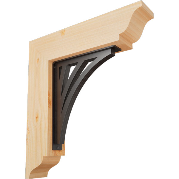 Ekena Millwork BKTI0404X18X20SF1TNE07