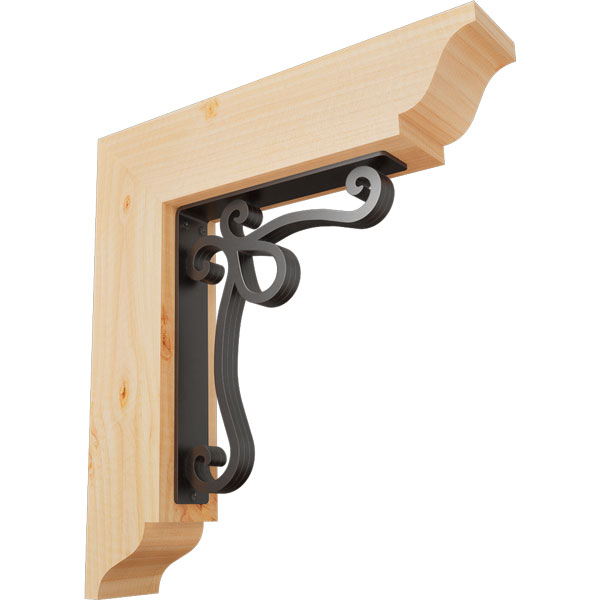 Ekena Millwork BKTI0404X18X20SF1TOL07