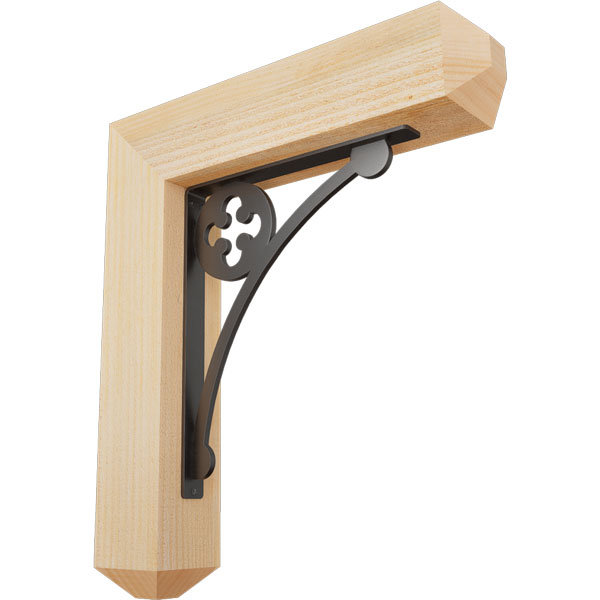 Ekena Millwork BKTI0404X20X23RF4SCR04