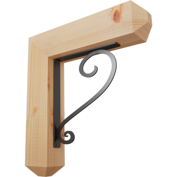 Ekena Millwork BKTI0404X18X20SF4SED03