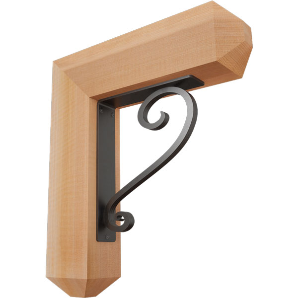 Ekena Millwork BKTI0404X16X18SC4TED06