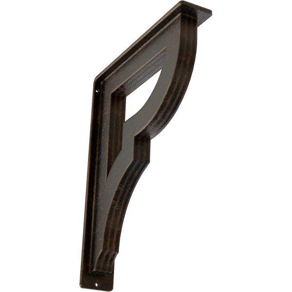 Ekena Millwork BKTM02X10X12TBRABZ