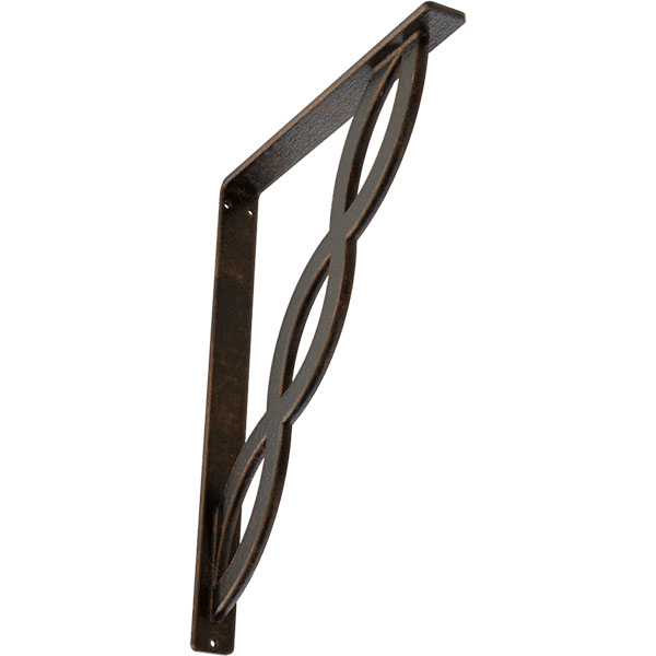 Ekena Millwork BKTM01X12X15SLOABZ