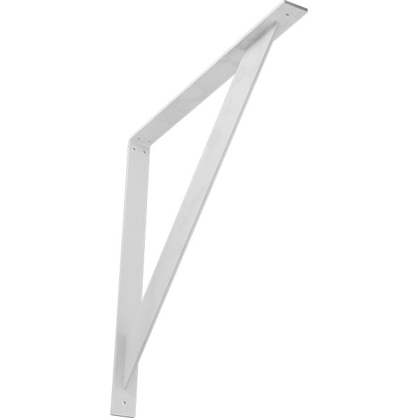 Ekena Millwork BKTM02X24X24TRHWH