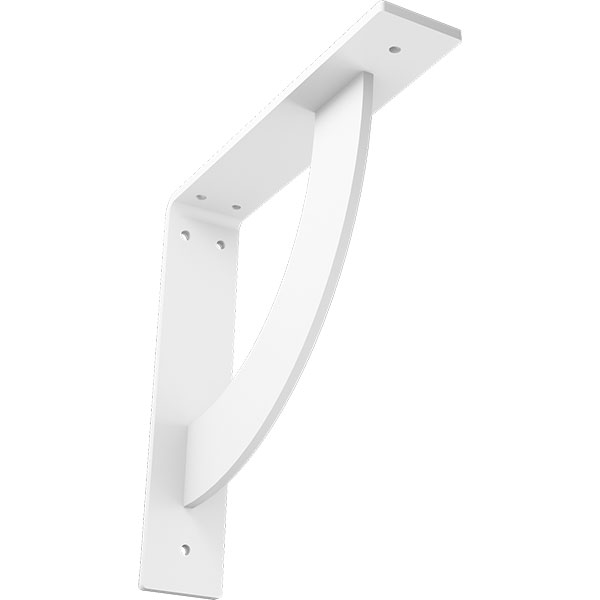 Ekena Millwork BKTM02X10X10BUPWH
