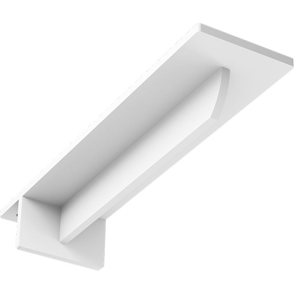 Ekena Millwork BKTM03X12X02HEPWH