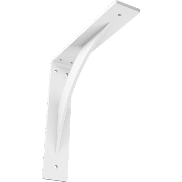 Ekena Millwork BKTM02X10X10LEPWH