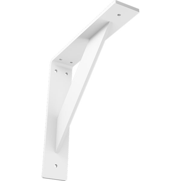 Ekena Millwork BKTM02X10X10TRPWH