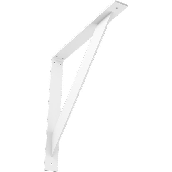 Ekena Millwork BKTM02X18X18TRPWH