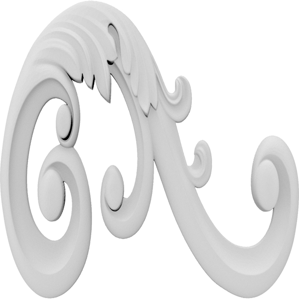 Ekena Millwork ONLC025X025BLBUF-L