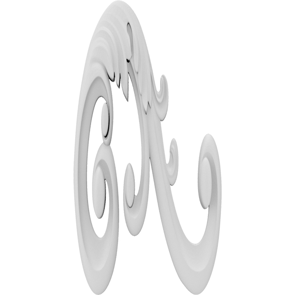 Ekena Millwork ONLC025X050BLBUF-L
