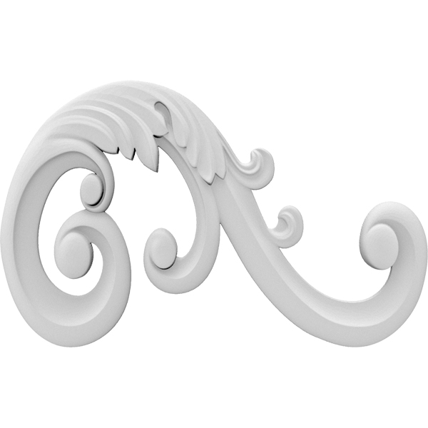 Ekena Millwork ONLC080X040BLBUF-L