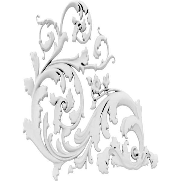 Ekena Millwork APLC037X050FFDUF-L
