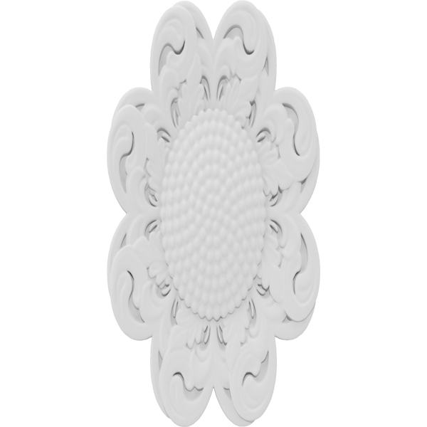 Ekena Millwork ROSC020X040GLNUF