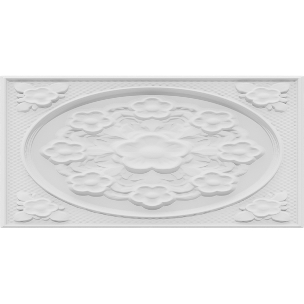 Ekena Millwork ROSC100X050PYTUF