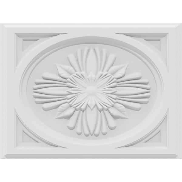 Ekena Millwork ROSC100X075GRVUF