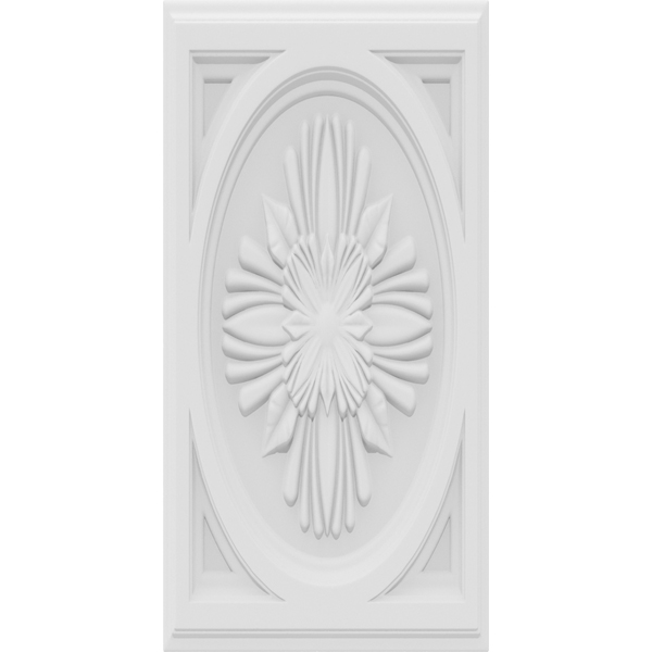 Ekena Millwork ROSC050X100GRVUF