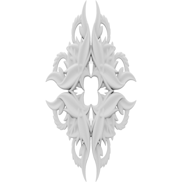 Ekena Millwork ROSC020X040SILUF