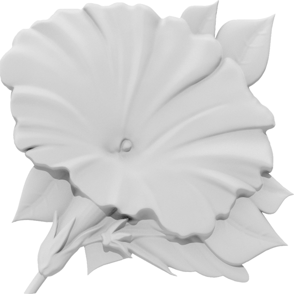 Ekena Millwork ONLC080X080GLYUF-R