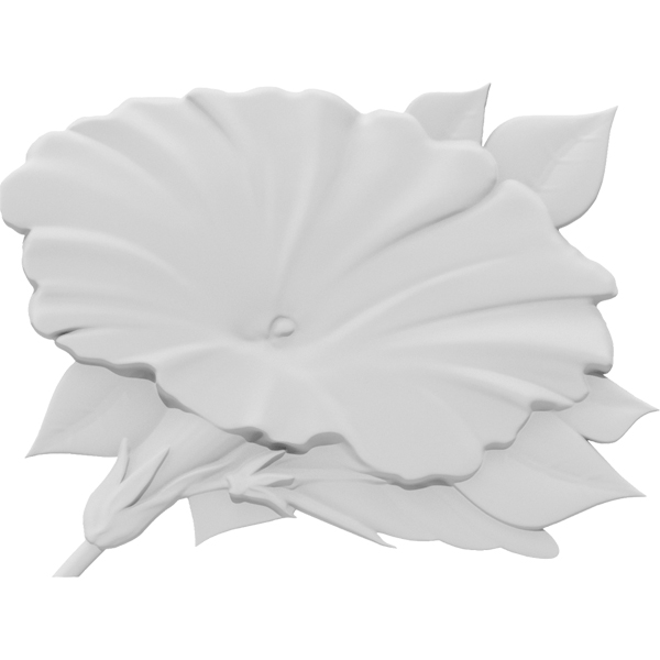 Ekena Millwork ONLC070X052GLYUF-R