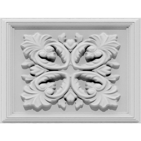 Ekena Millwork ROSC060X045WHTUF
