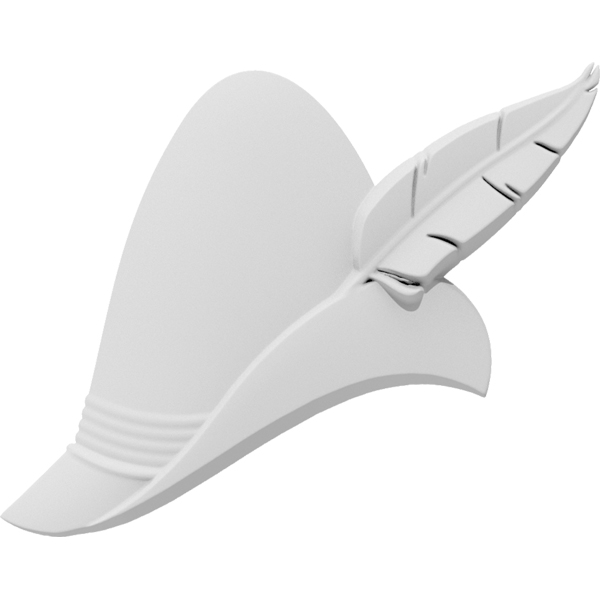 Ekena Millwork ONLC025X025OKHUF-L
