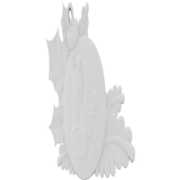 Ekena Millwork ONLC020X040NBXUF-R