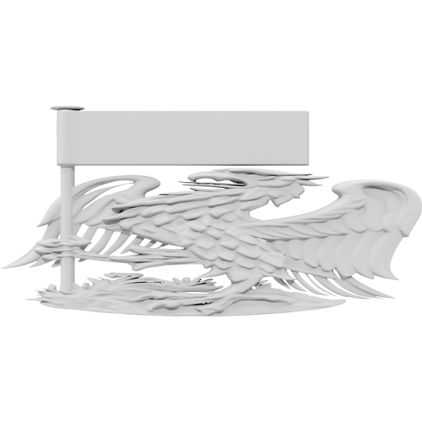 Ekena Millwork ONLC070X035HFLUF-L