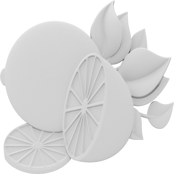 Ekena Millwork ONLC035X035LEMUF-L