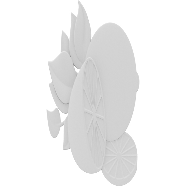 Ekena Millwork ONLC025X050LEMUF-R