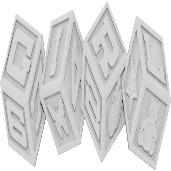 Ekena Millwork ONLC020X020GLBUF