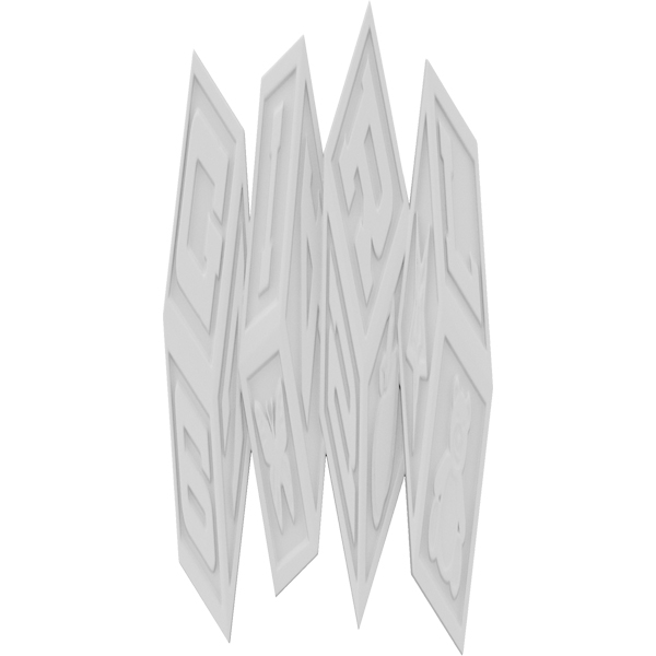 Ekena Millwork ONLC045X090GLBUF