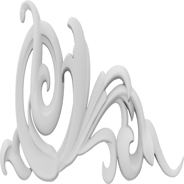 Ekena Millwork APLC025X025KBYUF-R