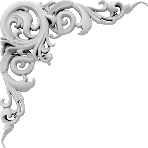 Ekena Millwork APLC025X025HURUF-R