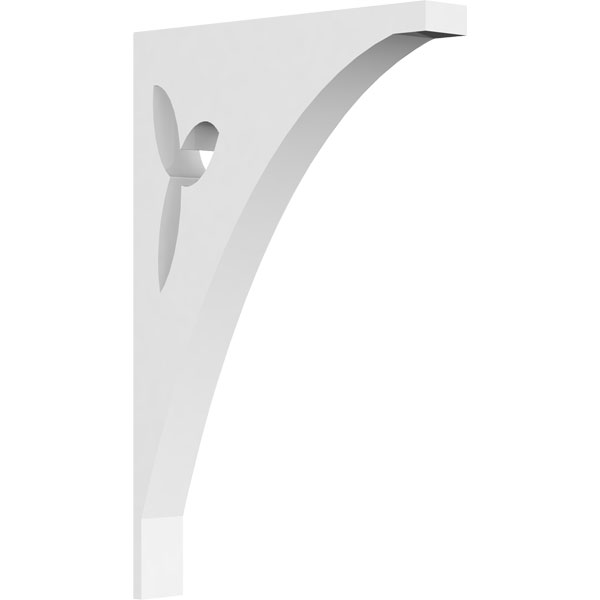 Ekena Millwork BKTP01X04X06NA