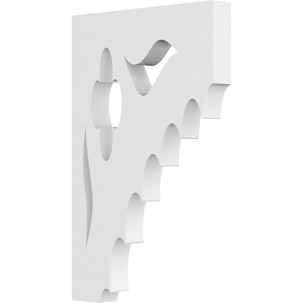 Ekena Millwork BKTP01X04X07WE