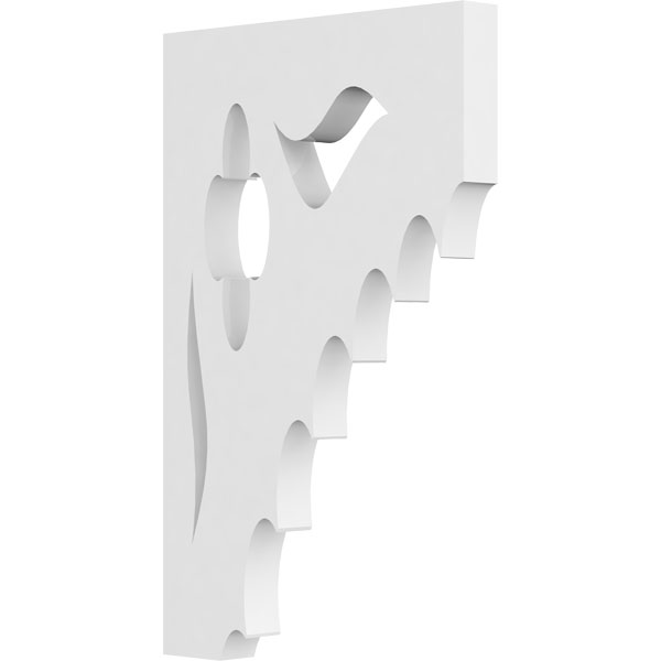 Ekena Millwork BKTP01X05X08WE