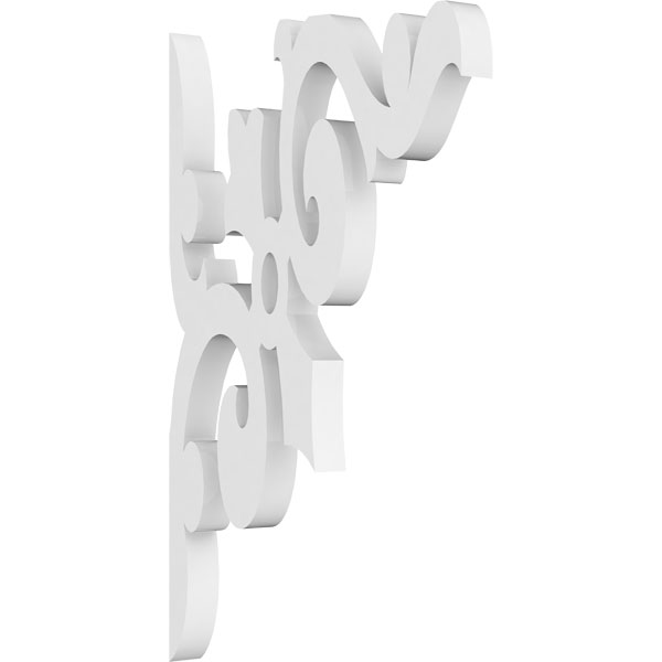 Ekena Millwork BKTP01X05X09WH