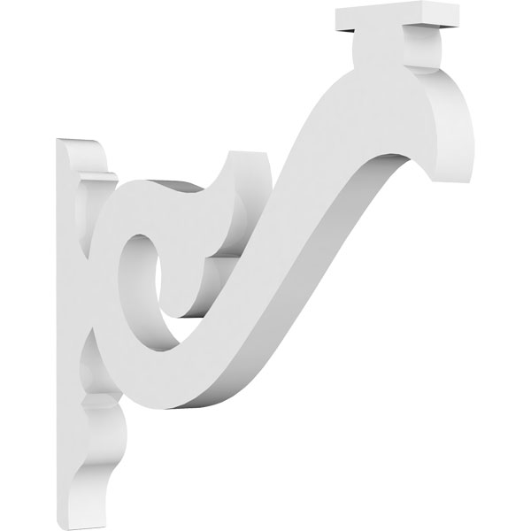 Ekena Millwork BKTP01X06X06FL