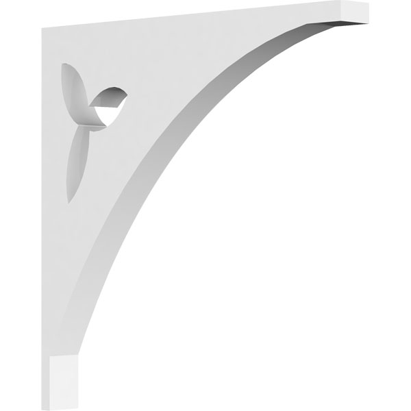 Ekena Millwork BKTP01X06X06NA