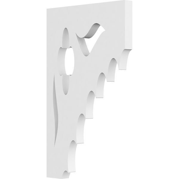 Ekena Millwork BKTP01X06X10WE